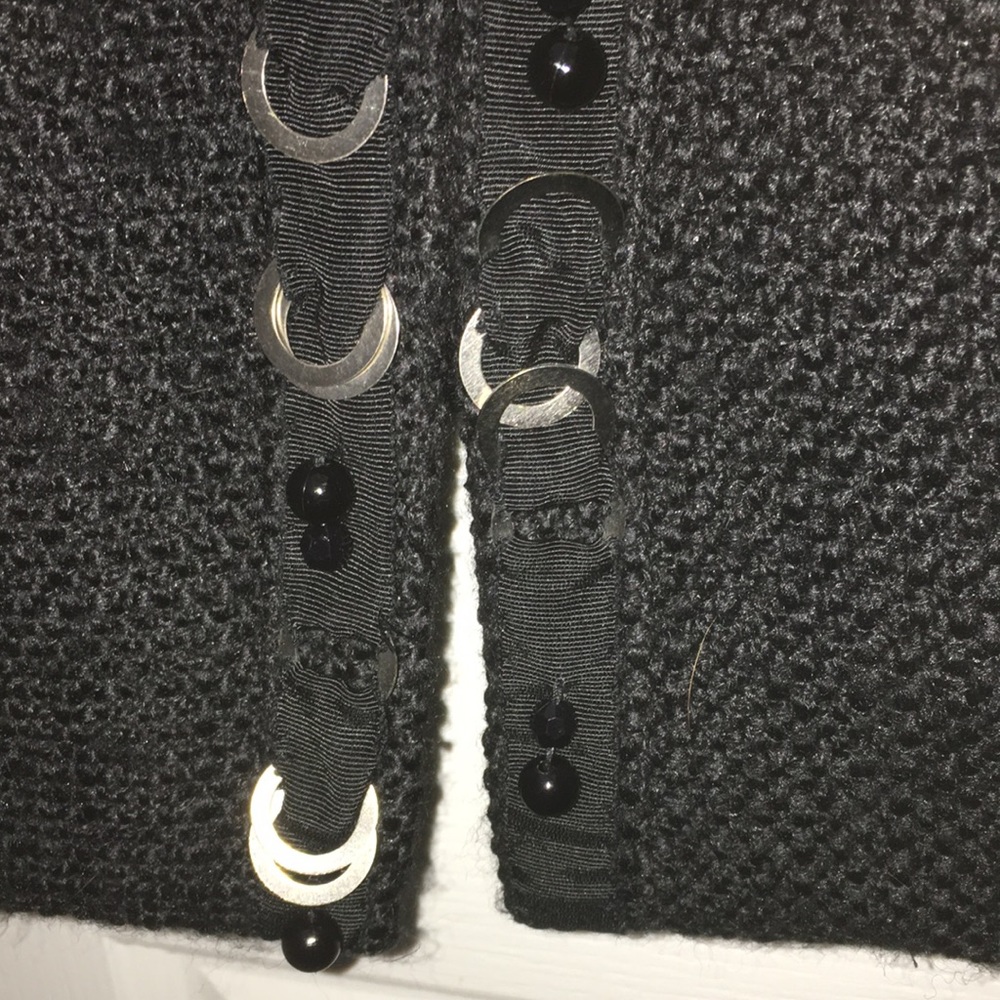 FINAL MARKDOWN Ladies’ Chico’s Uniquely Decorated Lined Jacket (1 ≈ M or 8 - Picture 6 of 14